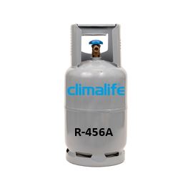 Grey refrigerant cylinder labelled R456A