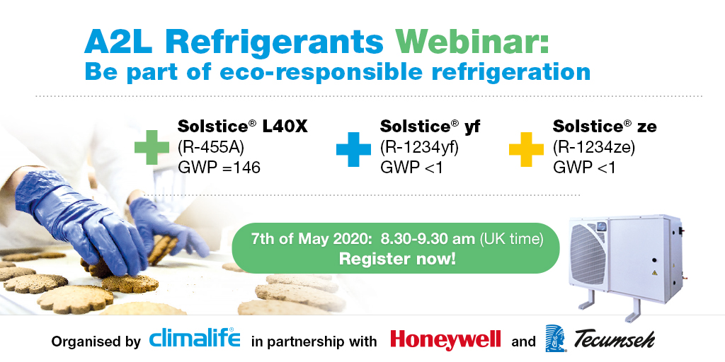 Climalife A2L Refrigerant Webinar 7 May 2020 at 08:30