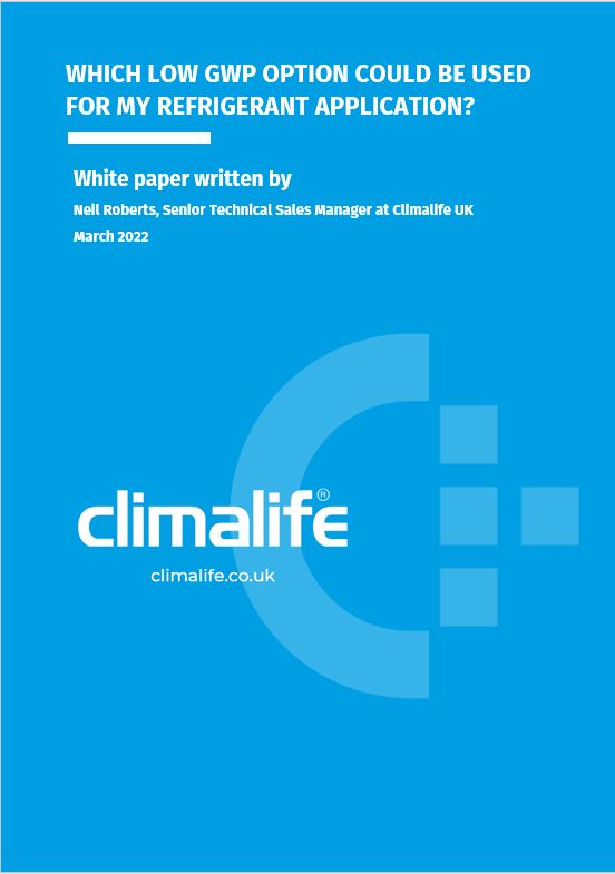 Which low GWO option could be used for my refrigerant application?